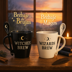 Pack 2 Tazas de Bruja y Mago – Magia en pareja