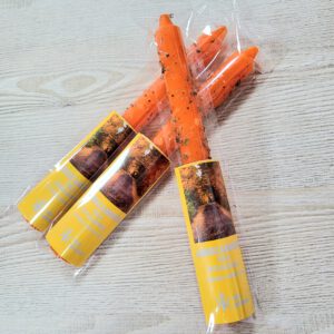 Vela ritualizada naranja “Abrecaminos” y oportunidades