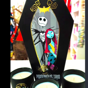 Cajita Velas “Trío Venenoso – Hecho con Miedo”