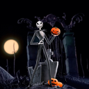 Figura Jack Skellington con 3 Caras Intercambiables