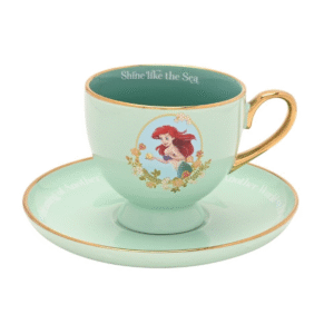 Juego de Taza y Platillo Disney Ariel – “Shine like the Sea” (Brilla como el mar)