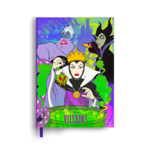 Cuaderno A5 Villanos Disney — Efecto Lenticular