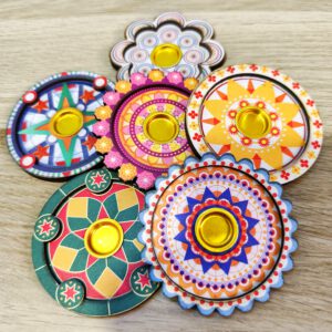 Incensario Mandala para Conos de Incienso