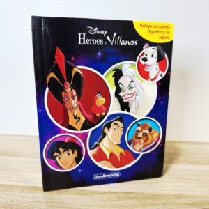 Disney Héroes y Villanos — LibroAventuras con Figuras y Tapete
