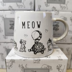 Taza Disney – Gatos “MEOW” (Cerámica)