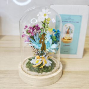 Cúpula Floral de Jasmine con Luz LED – Inspirada en Aladdín