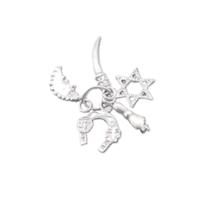 Colgante "7 Virtudes" en Plata de Ley