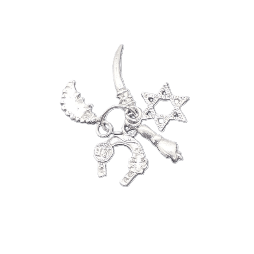 Colgante "7 Virtudes" en Plata de Ley