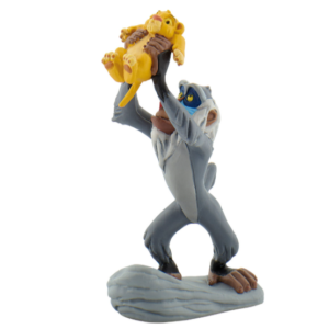 Figurita Rafiki y Simba -10cm
