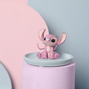 Joyero Ángel bandeja para joyas celeste | Organizador decorativo 10 cm